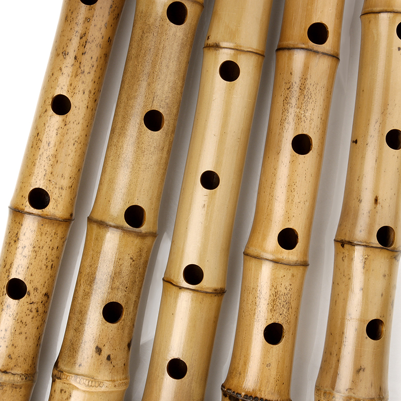 Shakuhachi Bamboo Flute - Handmade Natural Bamboo Shakuhachi 1.8 D