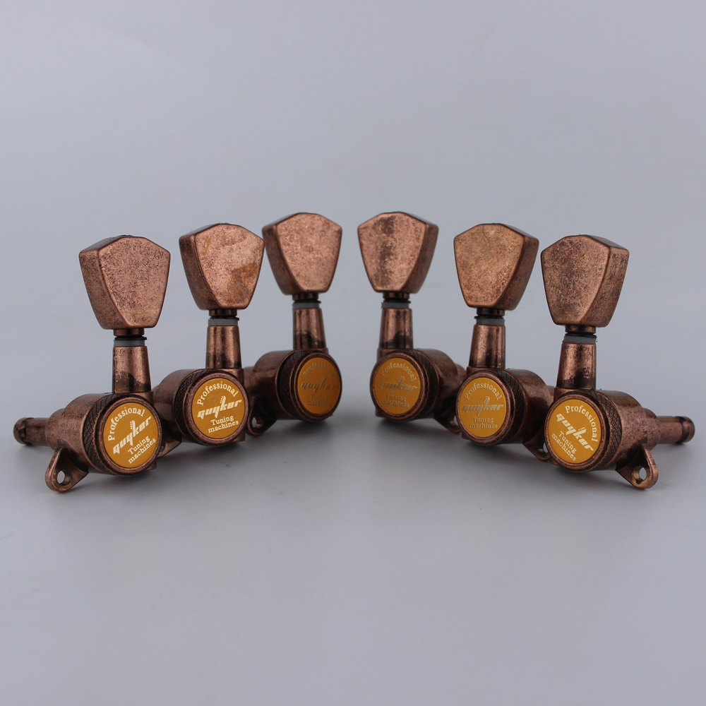 Musical Instrument Old - 1 Set 3R3L GUYKER Tuners Guitar