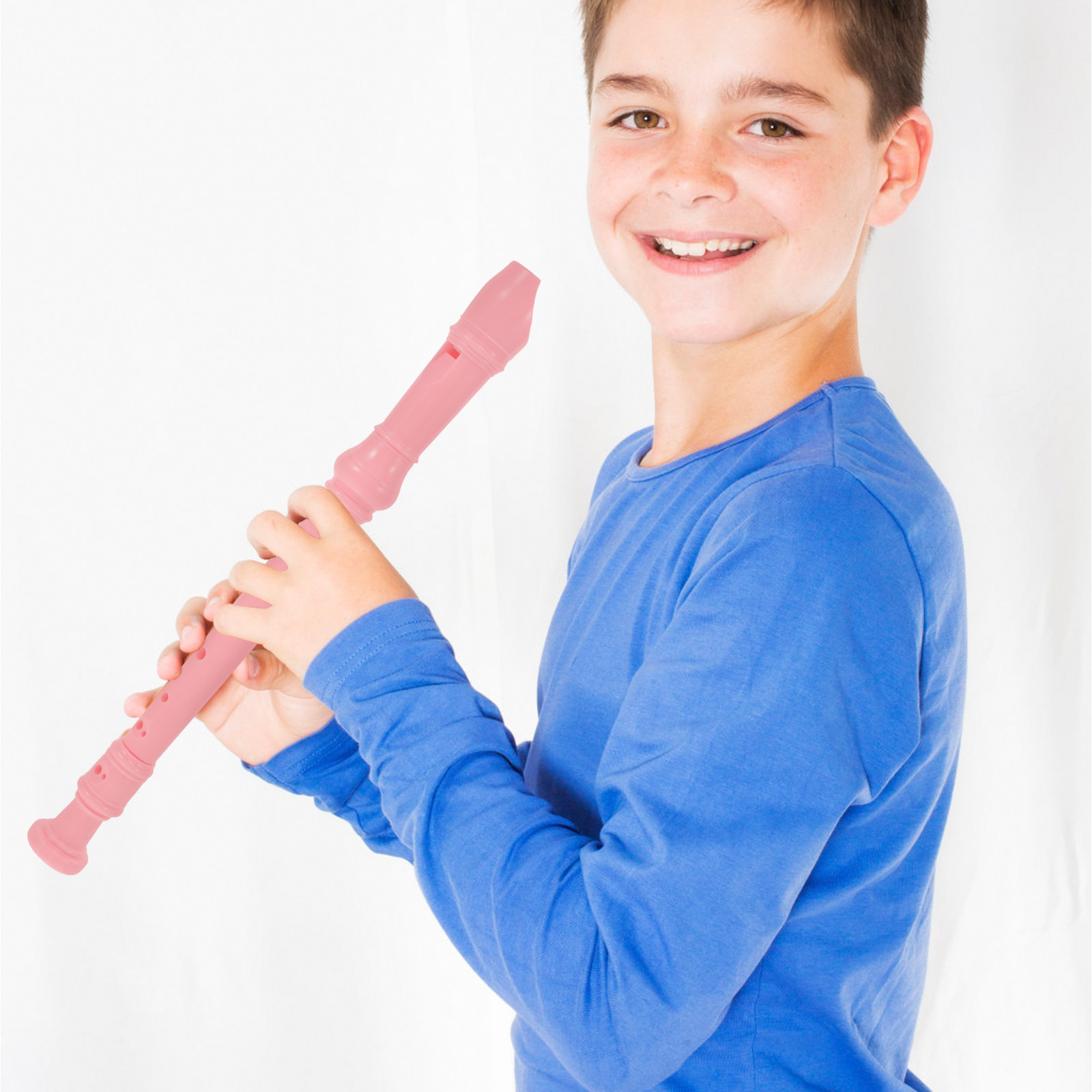 Musical Instrument A Recorder - 1Set 8 Holes Soprano Recorder PVC