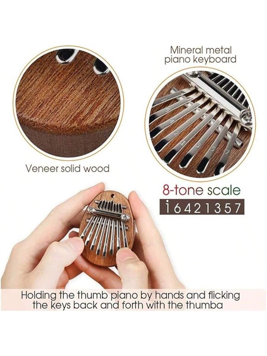 1pc 8 Key Kalimba exquisite Fi – Musical Instrument African Bewertung und Preis