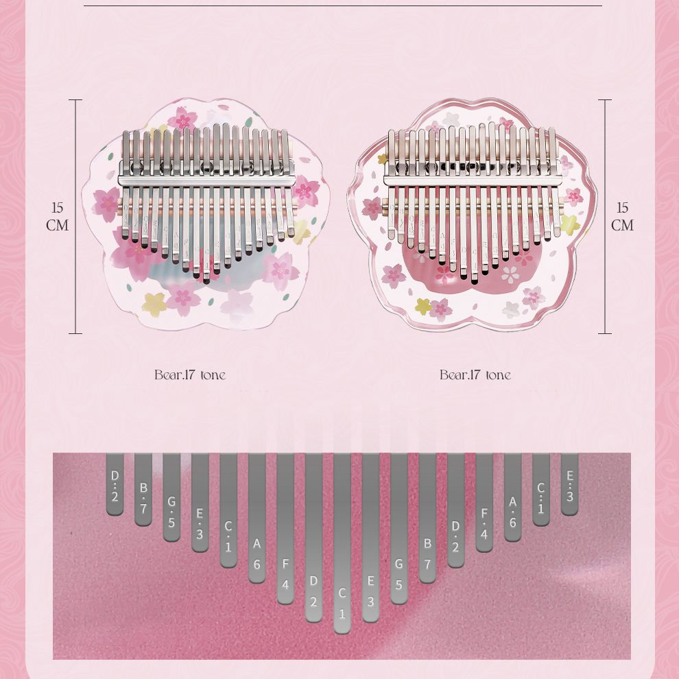 Hluru Kalimba 21 Keys with Cas – Musical Instrument African Bewertung und Preis