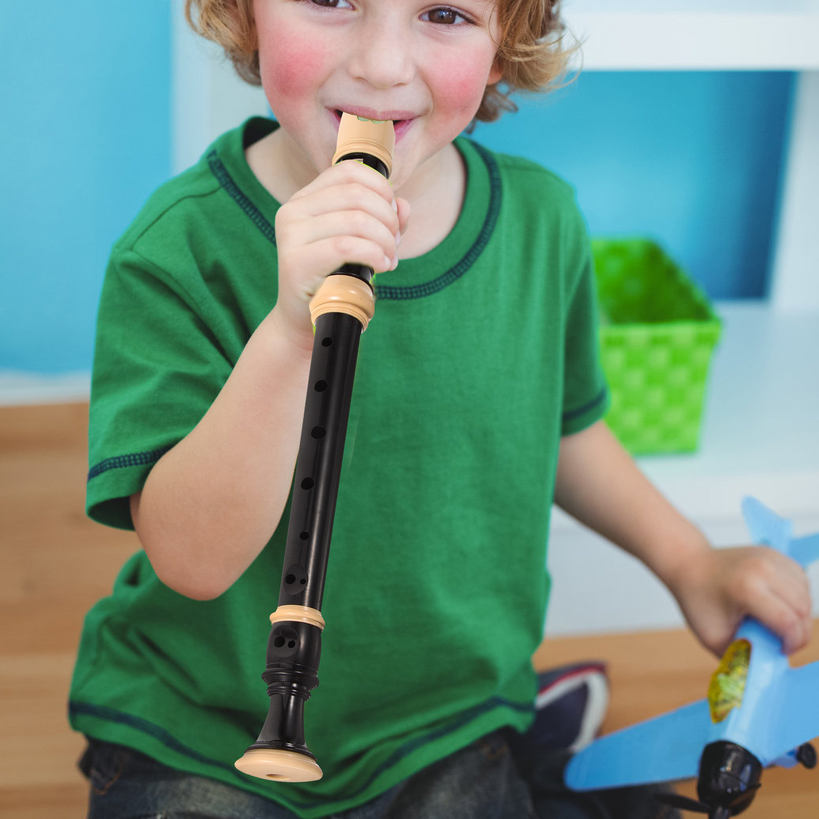1Set 8 Hole Resin Recorder Flu – Musical Instrument A Recorder Bewertung und Preis