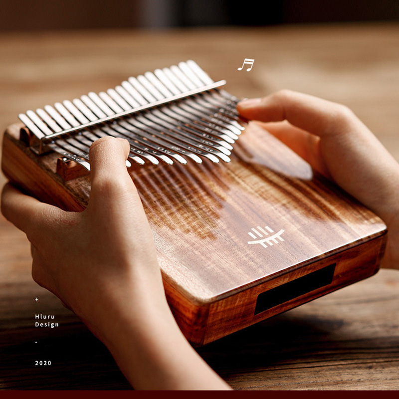 Hluru Kalimba 17 Keys with Hol – Musical Instrument African Bewertung und Preis