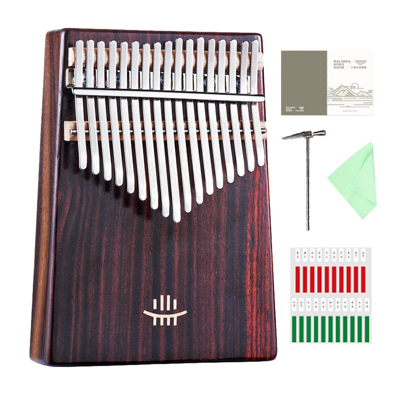 Hluru Kalimba 17 Keys with Hol – Musical Instrument African Bewertung und Preis