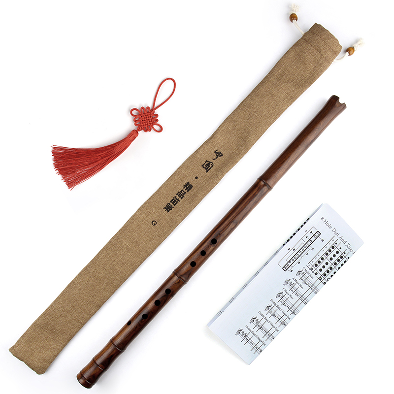 Vertical RedWood Flute G Key 8 – Shakuhachi Bamboo Flute Bewertung und Preis