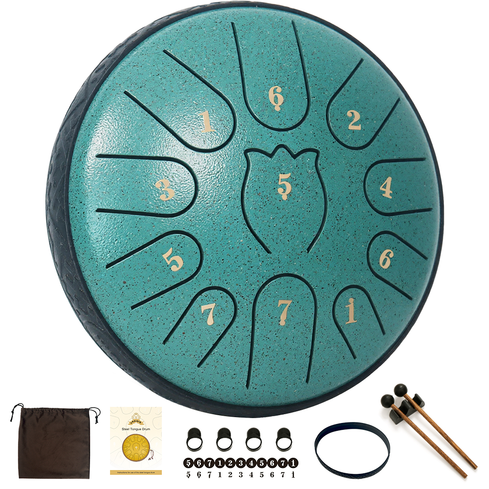 Steel Tongue Drum 6 Inche 11 N – Musical Instrument African Bewertung und Preis