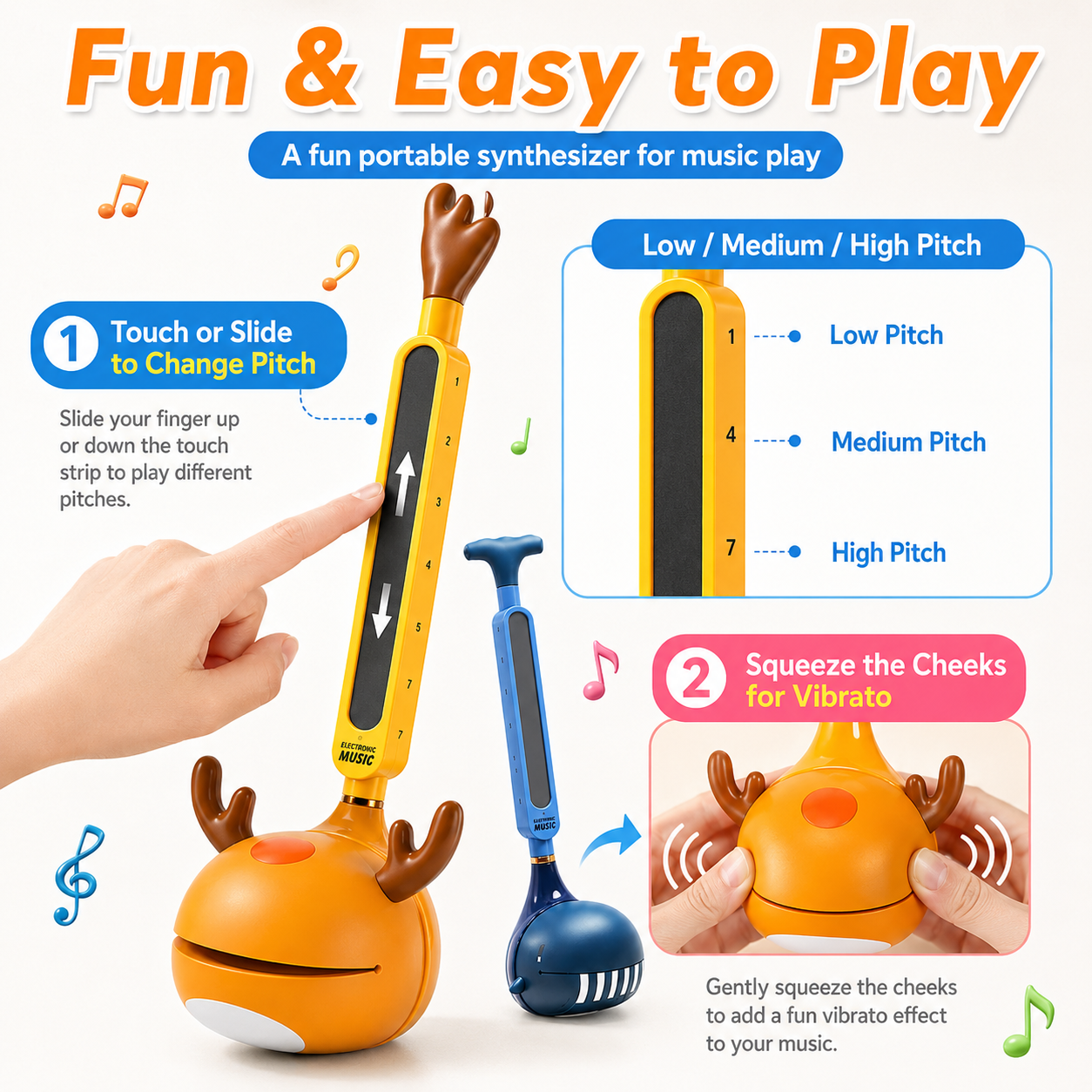 Otamatone Japanese Electronic  – Musical Instrument In Japanese Bewertung und Preis
