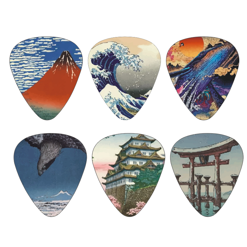 New 12pcs/set  Guitar Picks -  – Musical Instrument In Japanese Bewertung und Preis