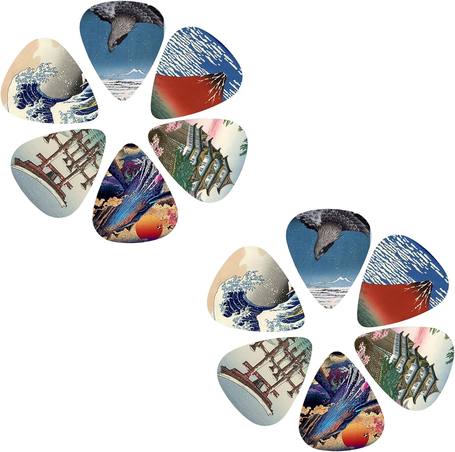 New 12pcs/set  Guitar Picks -  – Musical Instrument In Japanese Bewertung und Preis