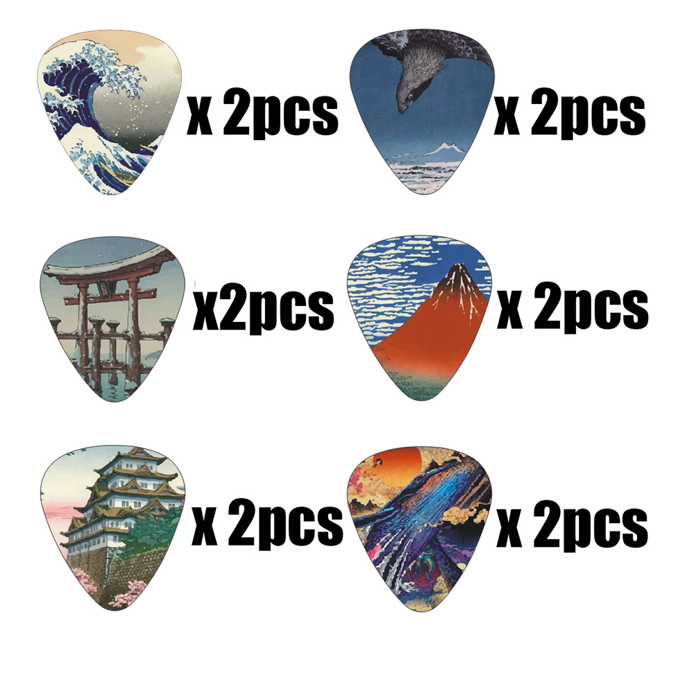 New 12pcs/set  Guitar Picks -  – Musical Instrument In Japanese Bewertung und Preis