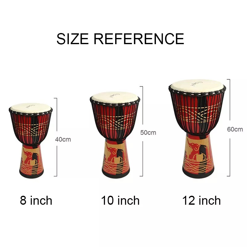 Adult Size12 Inch African Djem – Musical Instrument African Bewertung und Preis