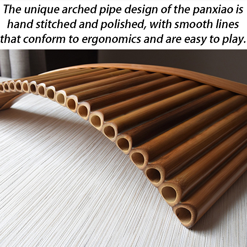 Forehand 29 Tubes G-tone Panpi – Shakuhachi Bamboo Flute Bewertung und Preis