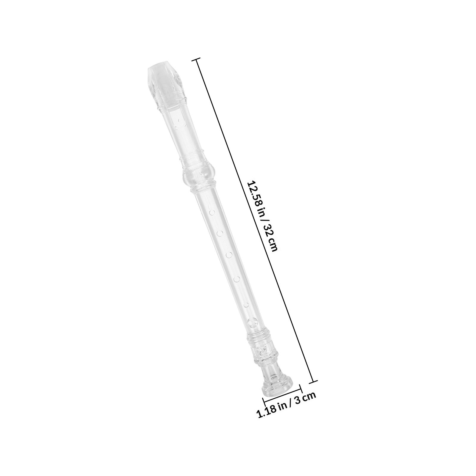 1Set Transparent Plastic 8 Hol – Musical Instrument A Recorder Bewertung und Preis
