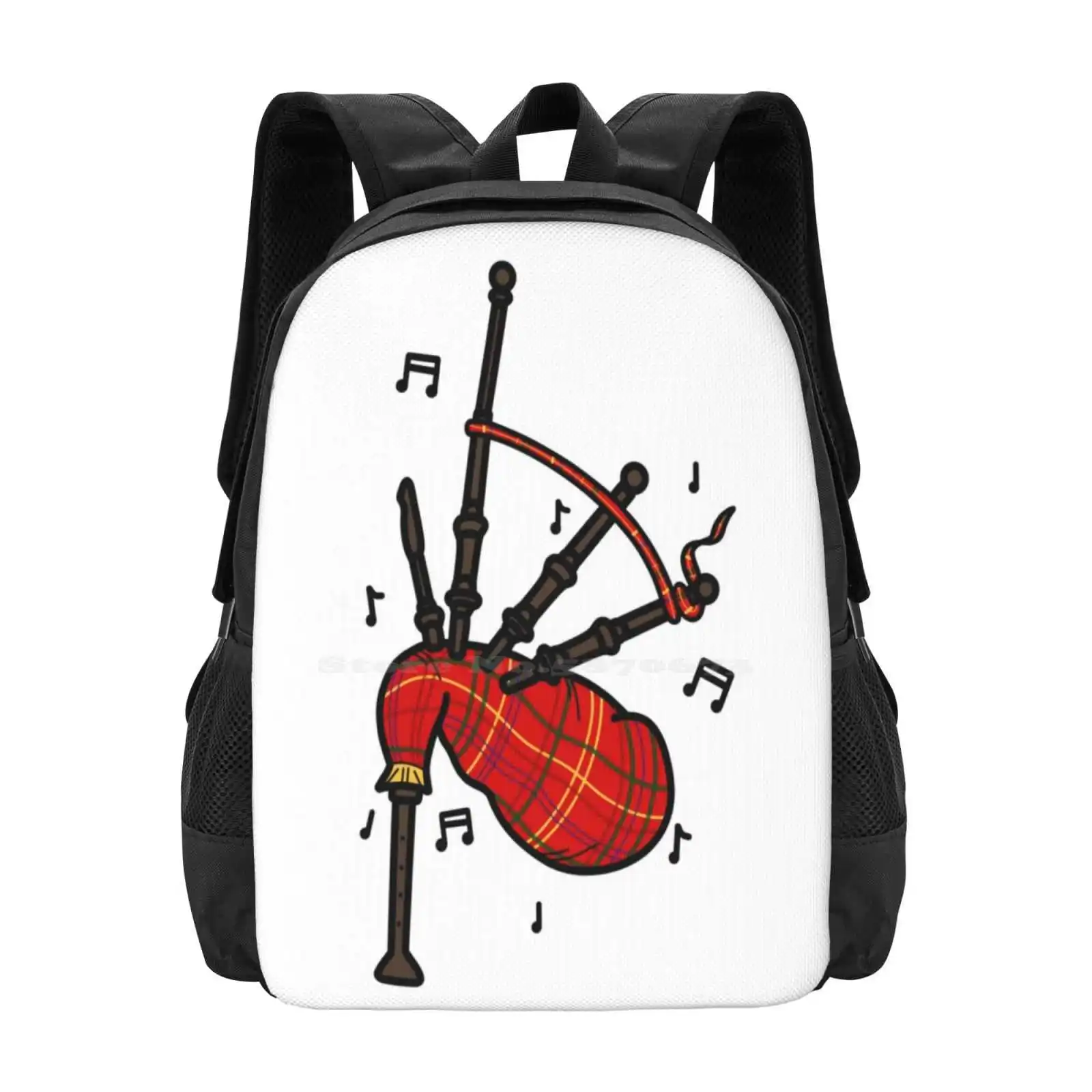 Bagpipes Pattern Design Bag St – Musical Instrument Of Scotland Bewertung und Preis