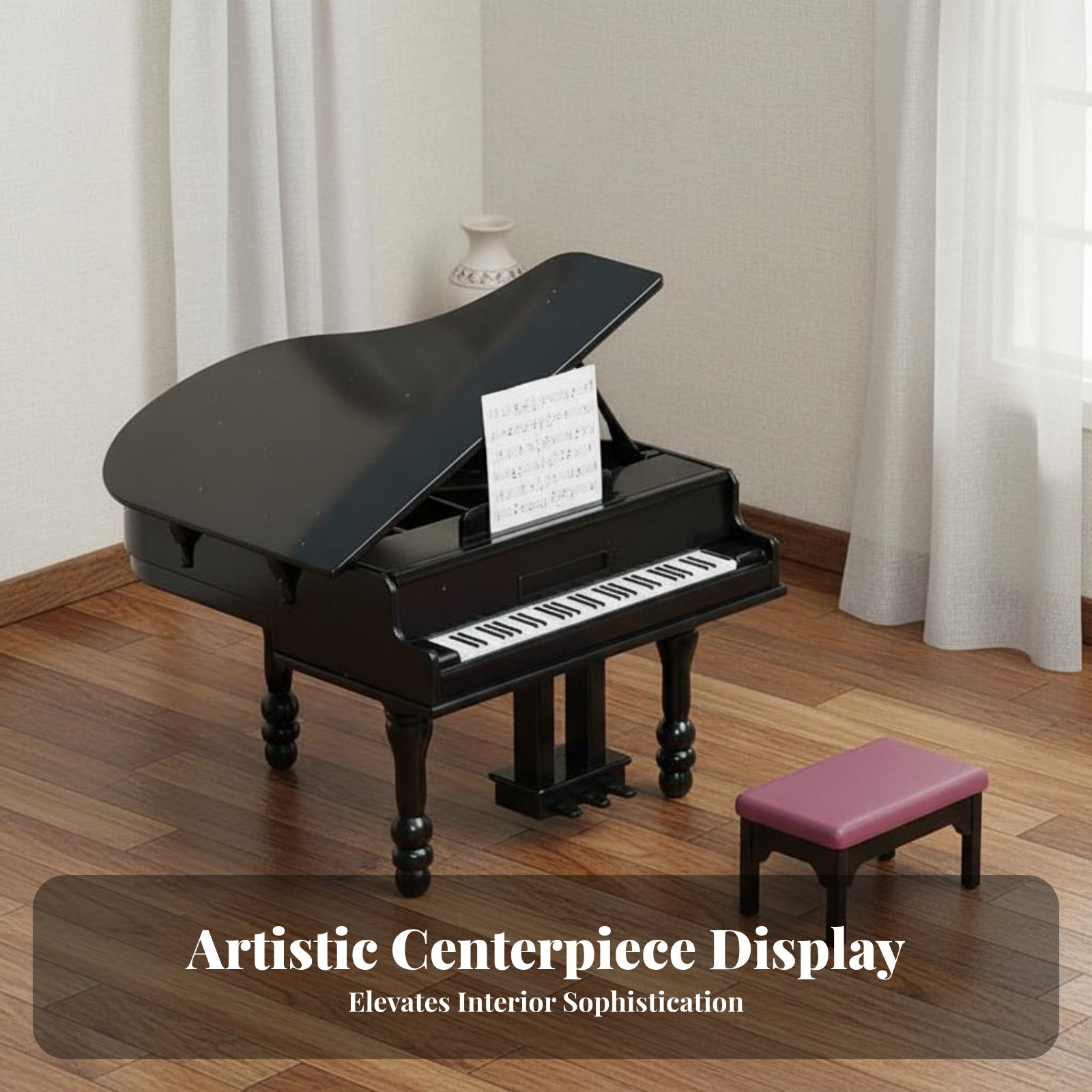 Dollhouse Piano with Bench Pho – Musical Instrument Old Bewertung und Preis