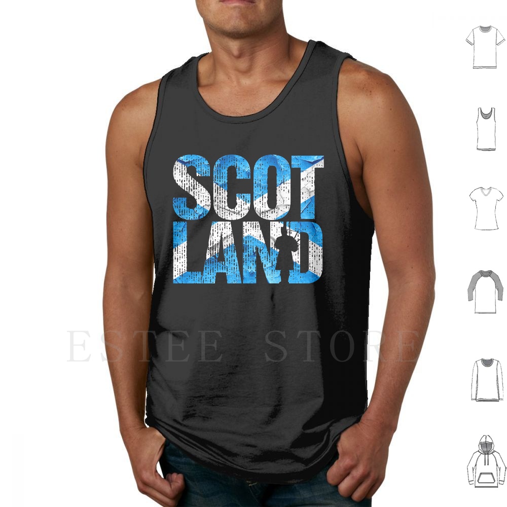 Scotland Pride Tank Tops Vest  – Musical Instrument Of Scotland Bewertung und Preis